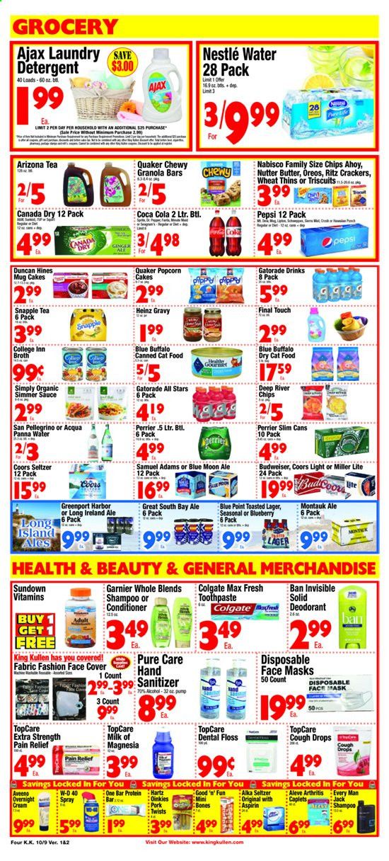 King Kullen Weekly Ad Flyer October 9 to October 15