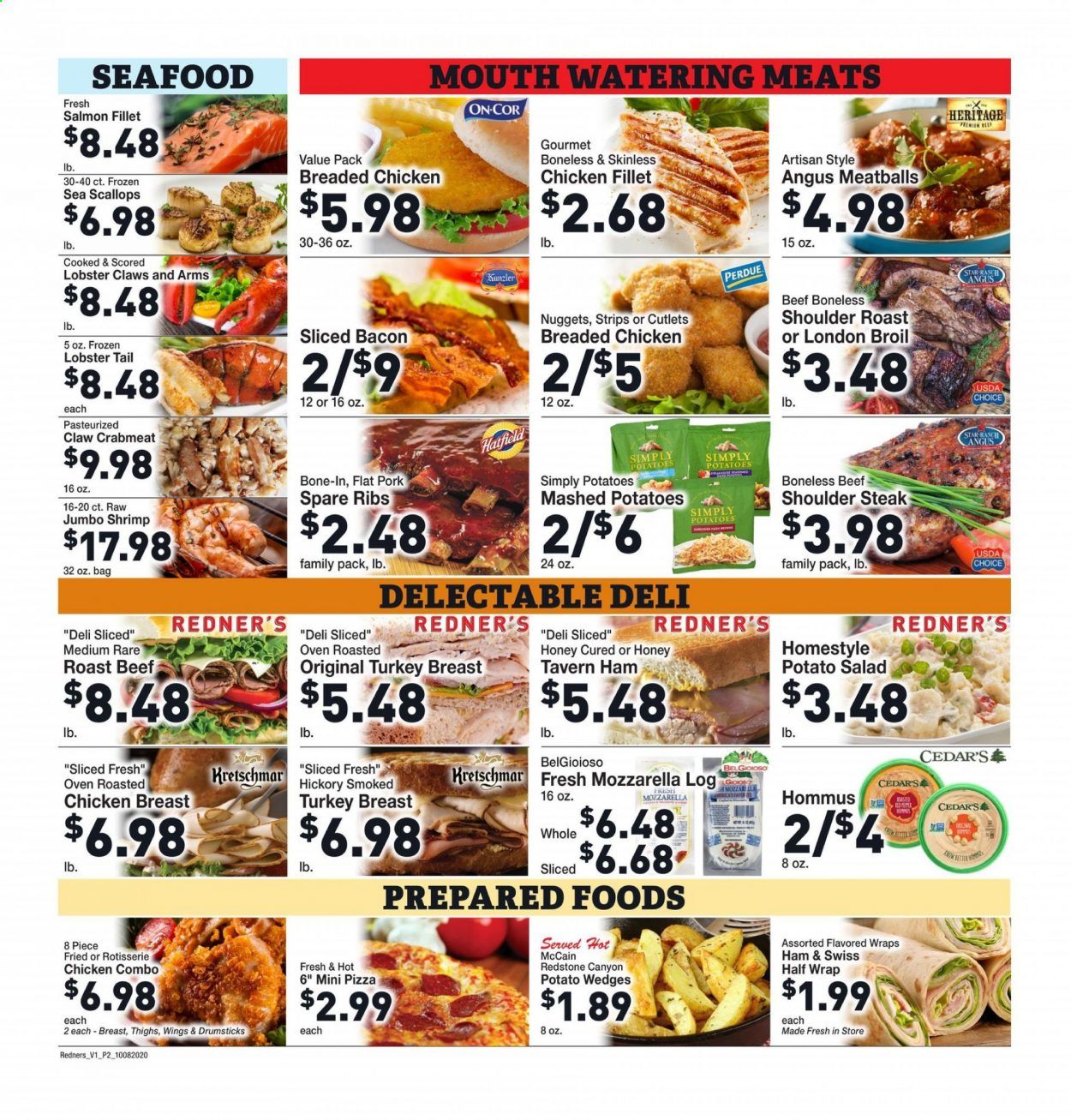 Redner's Markets Weekly Ad Flyer October 8 to October 14