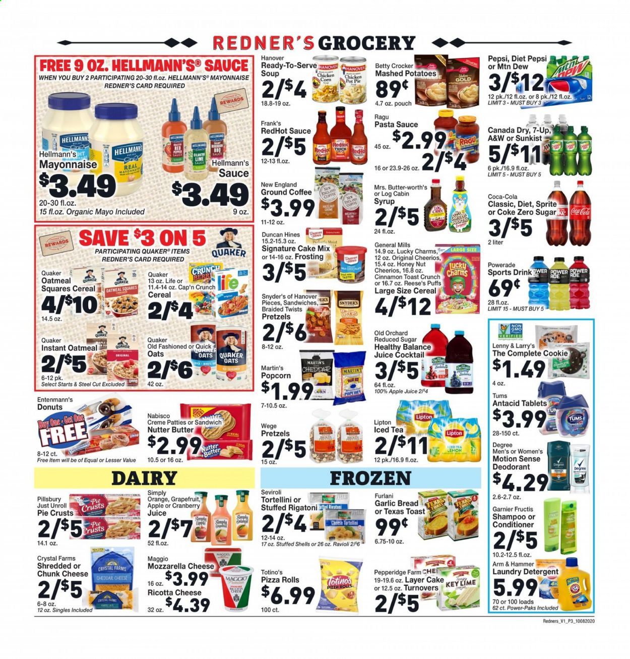 Redner's Markets Weekly Ad Flyer October 8 to October 14
