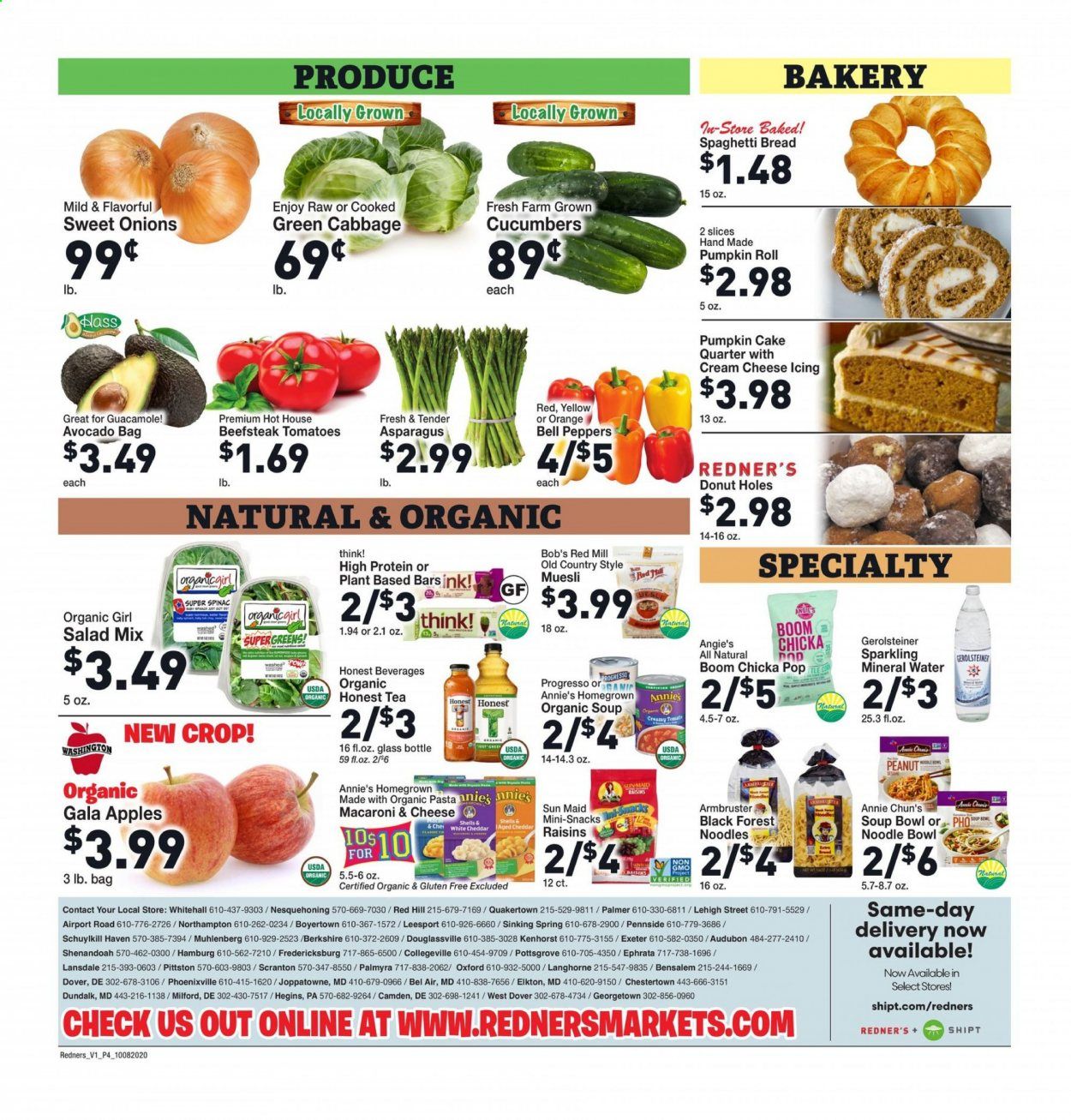Redner's Markets Weekly Ad Flyer October 8 to October 14