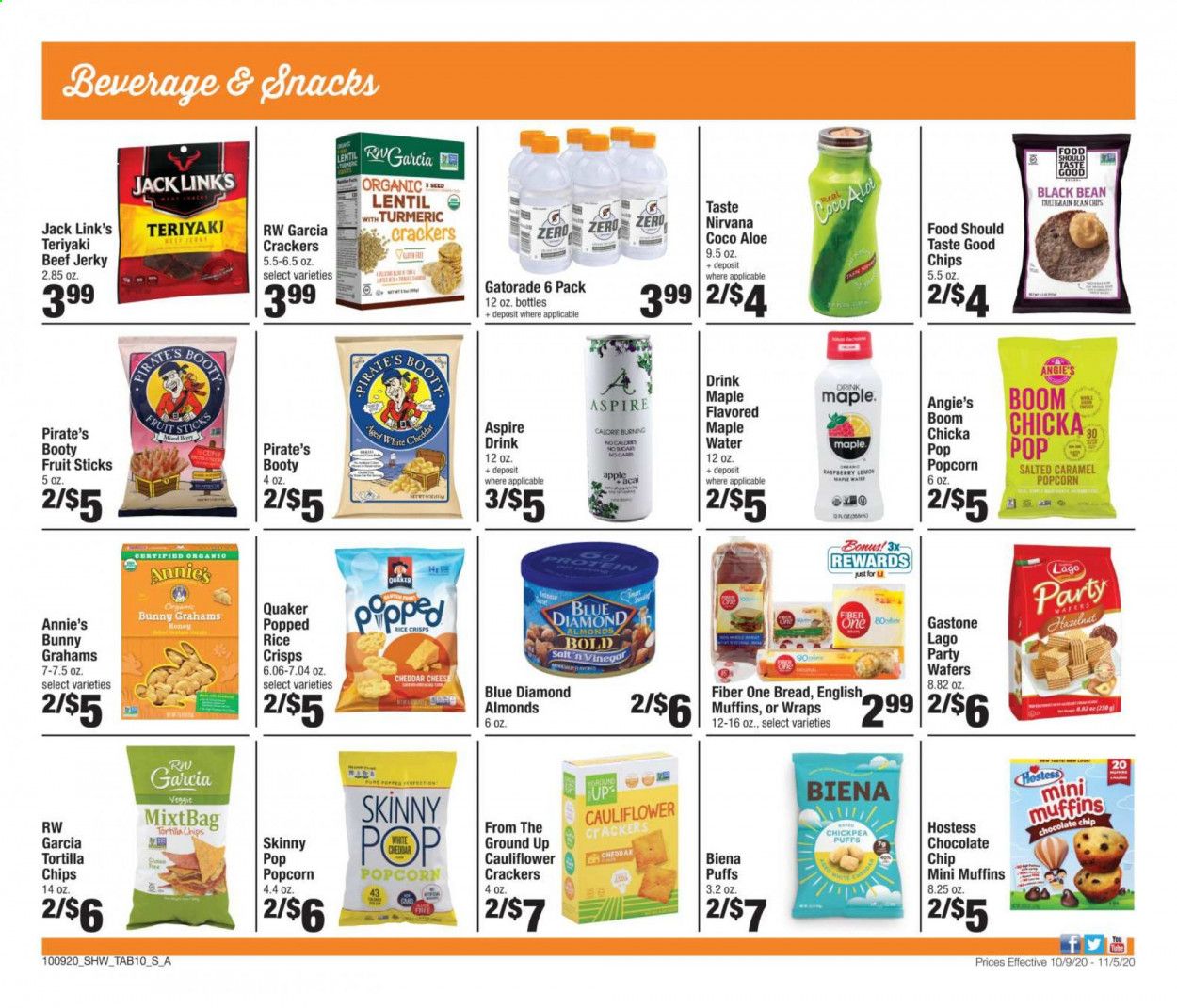 Shaw’s Weekly Ad Flyer October 9 to November 5