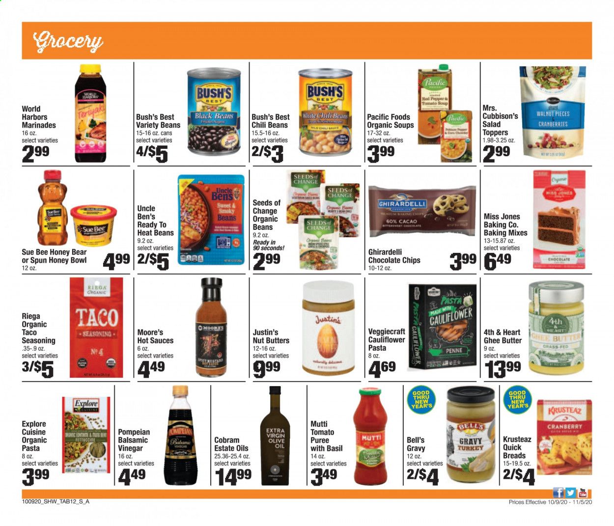 Shaw’s Weekly Ad Flyer October 9 to November 5