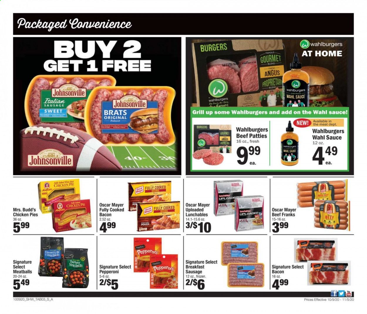 Shaw’s Weekly Ad Flyer October 9 to November 5