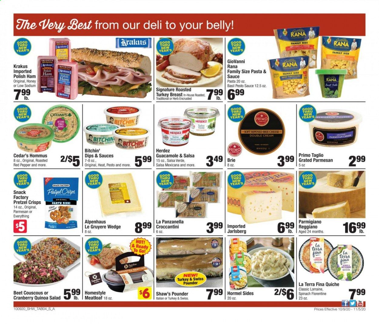 Shaw’s Weekly Ad Flyer October 9 to November 5