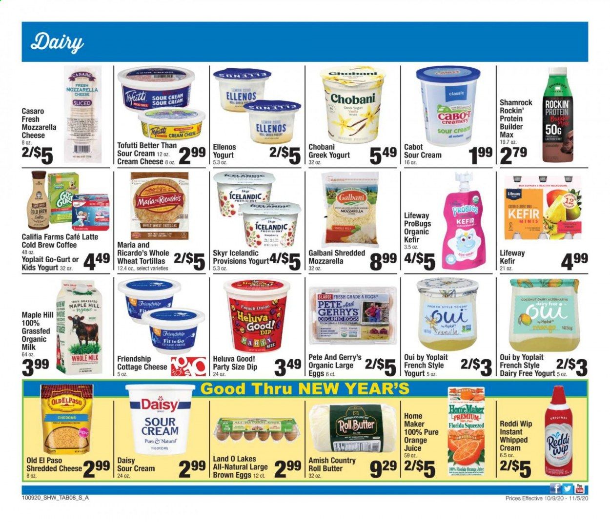 Shaw’s Weekly Ad Flyer October 9 to November 5