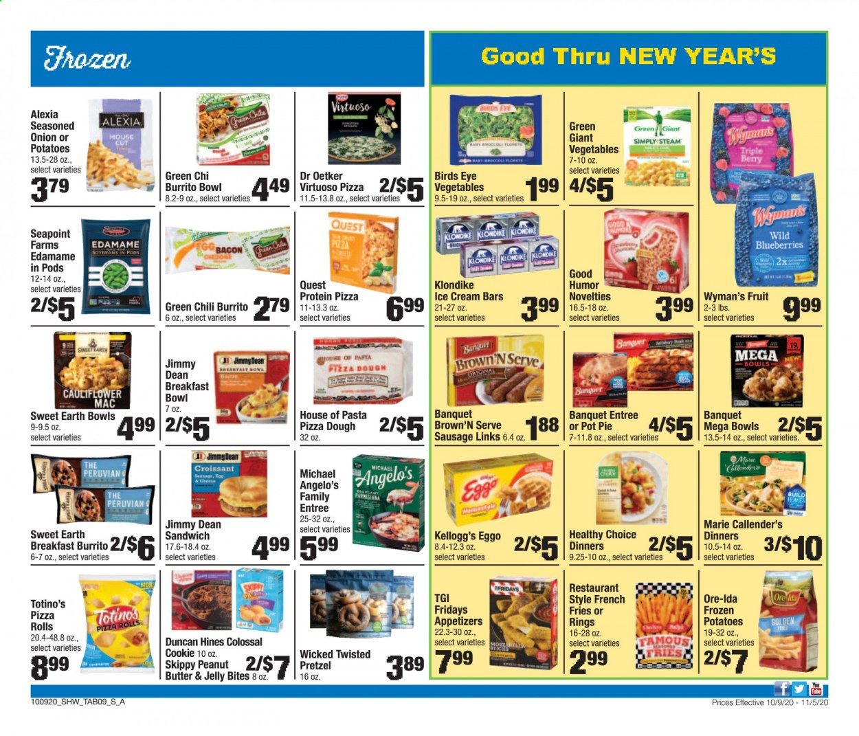 Shaw’s Weekly Ad Flyer October 9 to November 5
