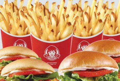 $15 Feed the Fam Deal with 2 Spicy Chicken Sandwiches, 4 Small Fries and 2 Jr. Bacon Chesseburgers at Wendy’s
