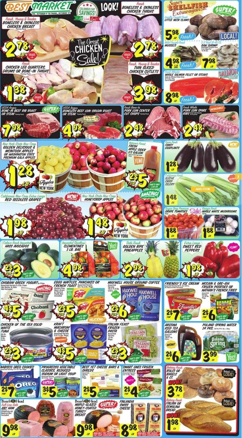 Best Market Weekly Ad Flyer October 9 to October 15