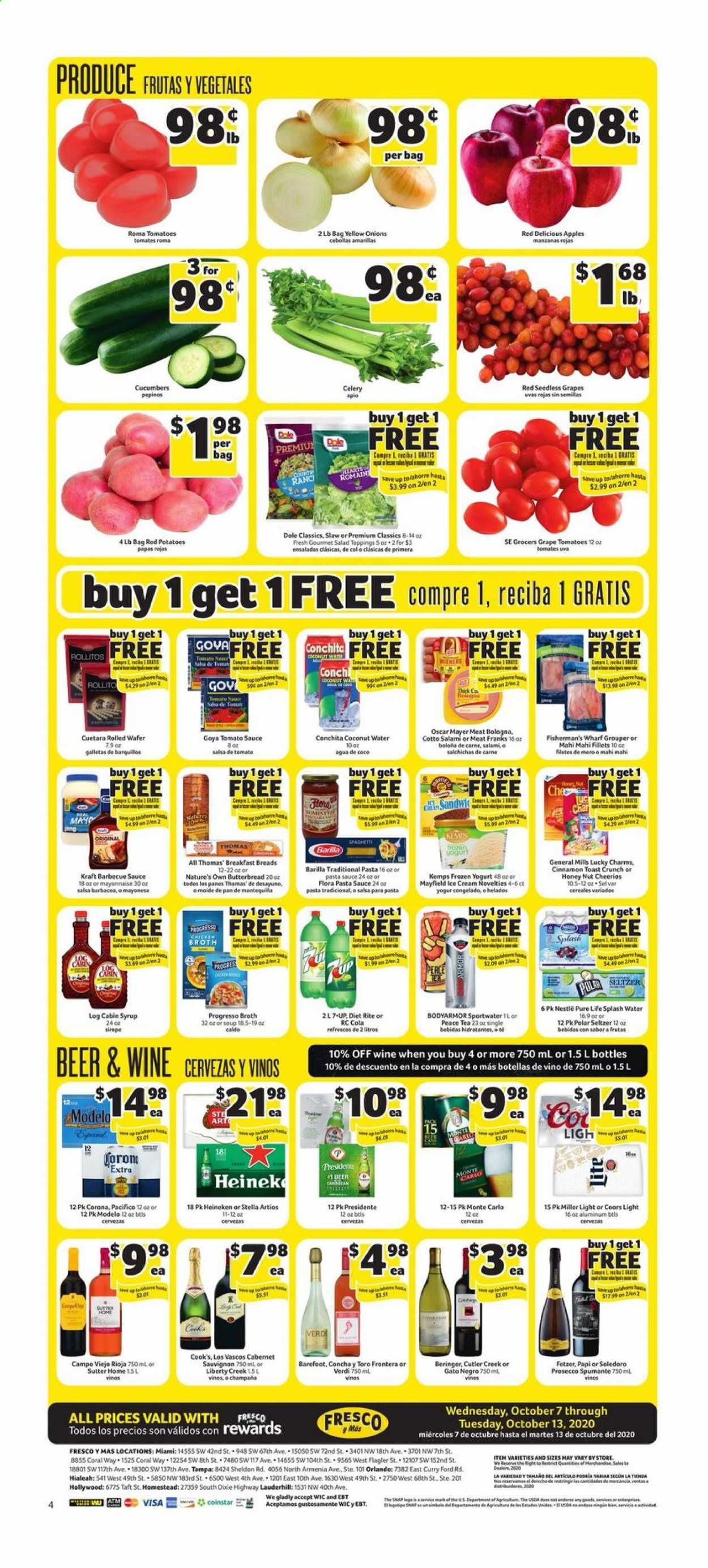 Fresco y Más Weekly Ad Flyer October 7 to October 13