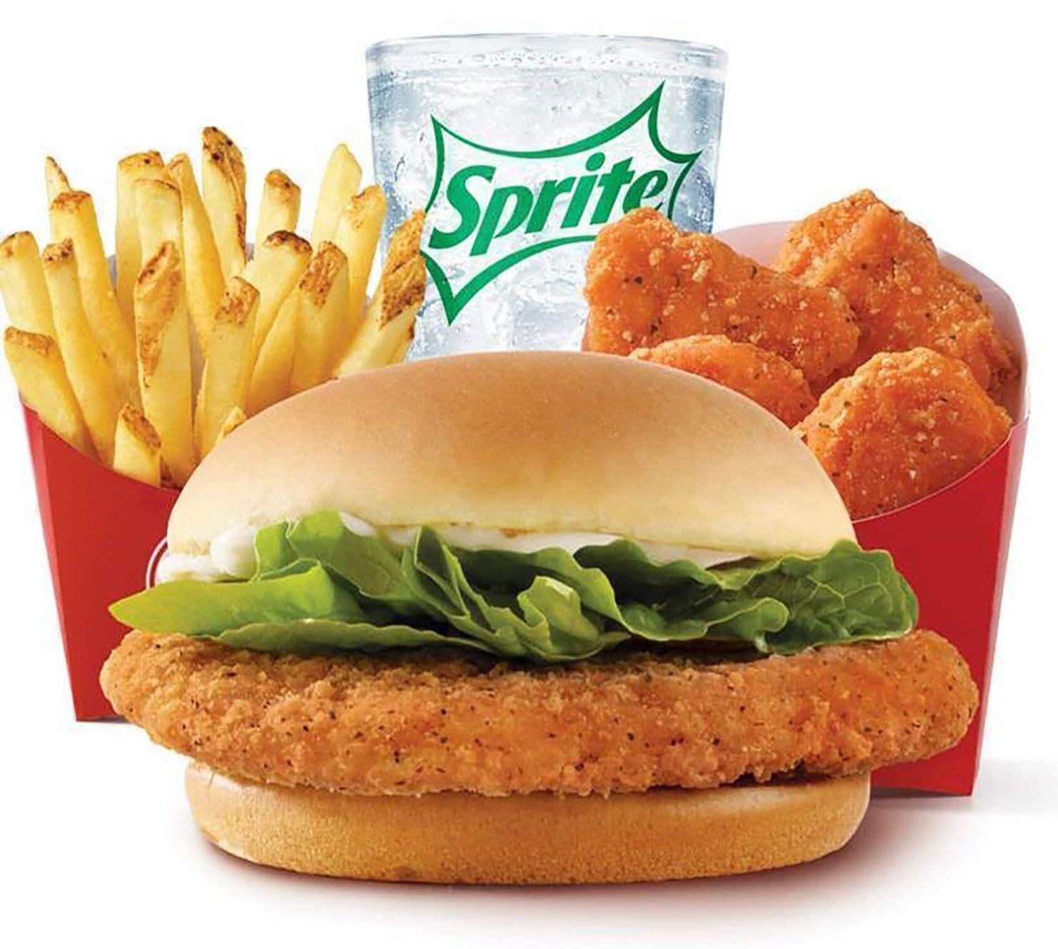 Save with $5 Biggie Bag Meal: Crispy Chicken Sandwich, 10 Piece Chicken Nuggets, Fries and Drink Available at Select Wendy's Save with $5 Biggie Bag Meal: Crispy Chicken Sandwich, 10 Piece Chicken Nuggets, Fries and Drink Available at Select Wendy's