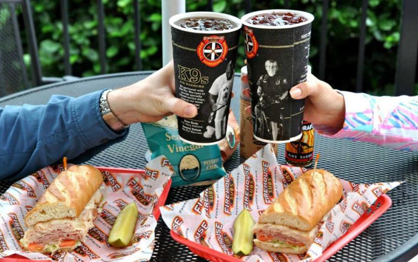 Free Large Drink with Sub Purchase When you Download the Firehouse Subs App and/or Create an Online Account Free Large Drink with Sub Purchase When you Download the Firehouse Subs App and/or Create an Online Account