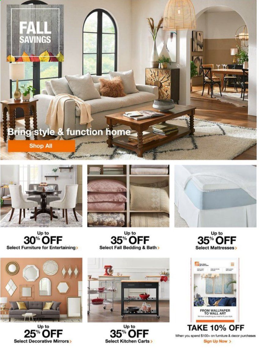 The Home Depot Weekly Ad Flyer October 8 to October 15