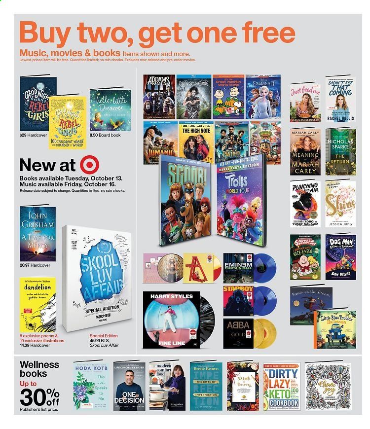 Target Weekly Ad Flyer October 9 to October 16