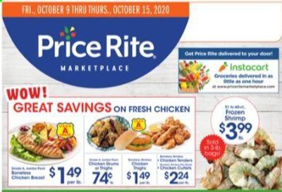 Price Rite Weekly Ad Flyer October 9 to October 15