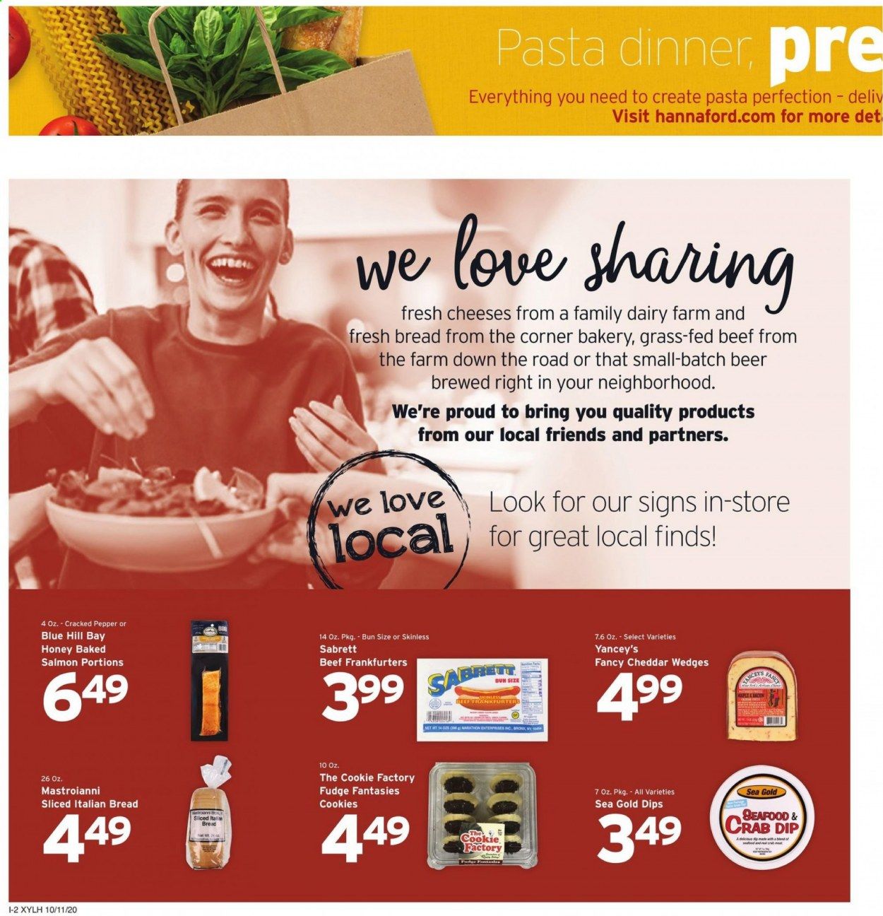 Hannaford (NY) Weekly Ad Flyer October 11 to October 17