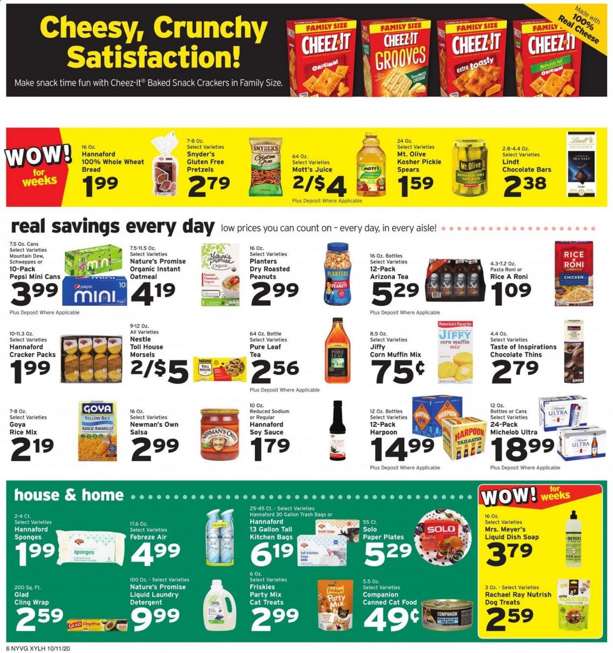 Hannaford (NY) Weekly Ad Flyer October 11 to October 17