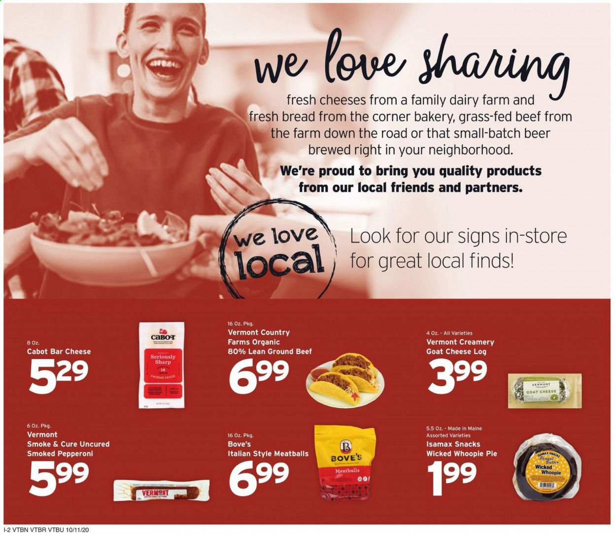 Hannaford (VT) Weekly Ad Flyer October 11 to October 17