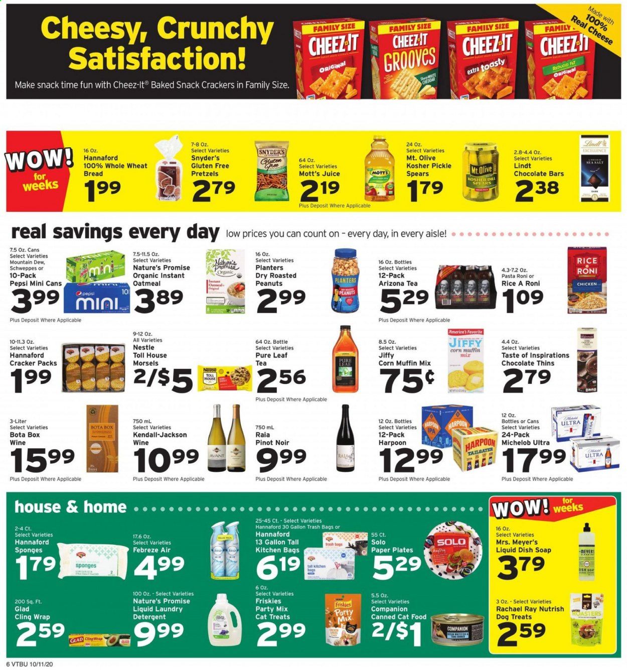 Hannaford (VT) Weekly Ad Flyer October 11 to October 17