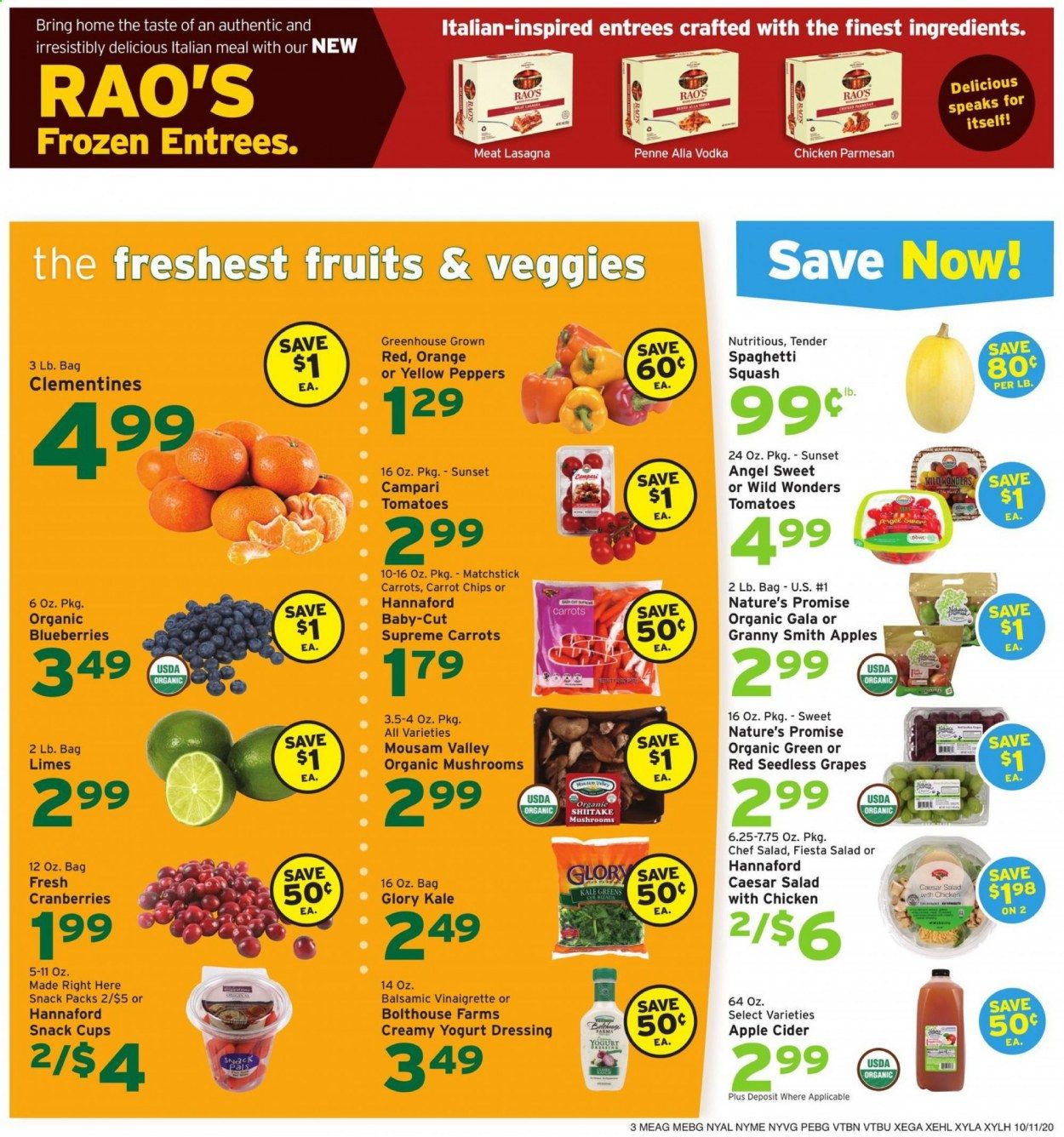 Hannaford (ME) Weekly Ad Flyer October 11 to October 17