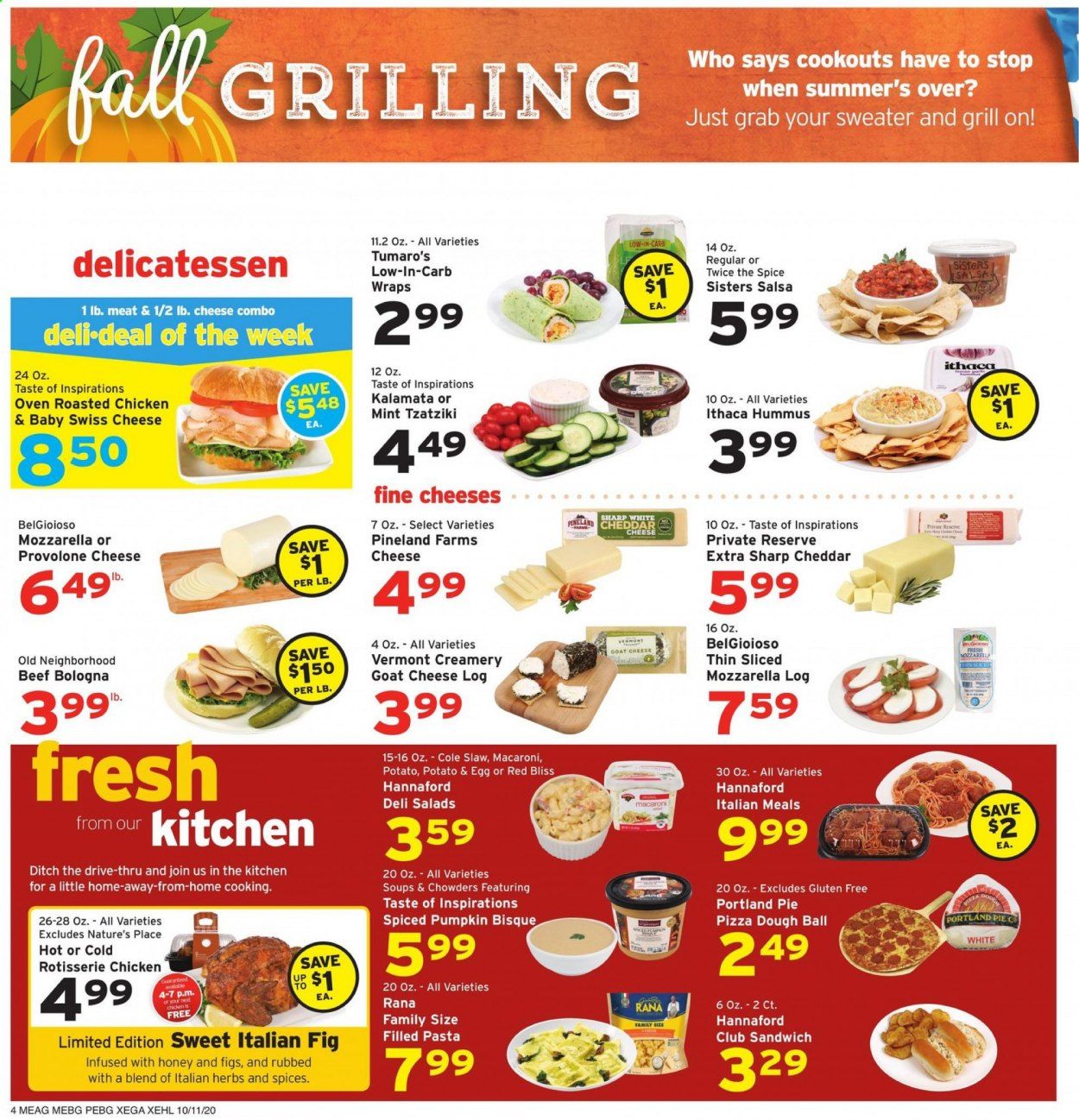 Hannaford (ME) Weekly Ad Flyer October 11 to October 17
