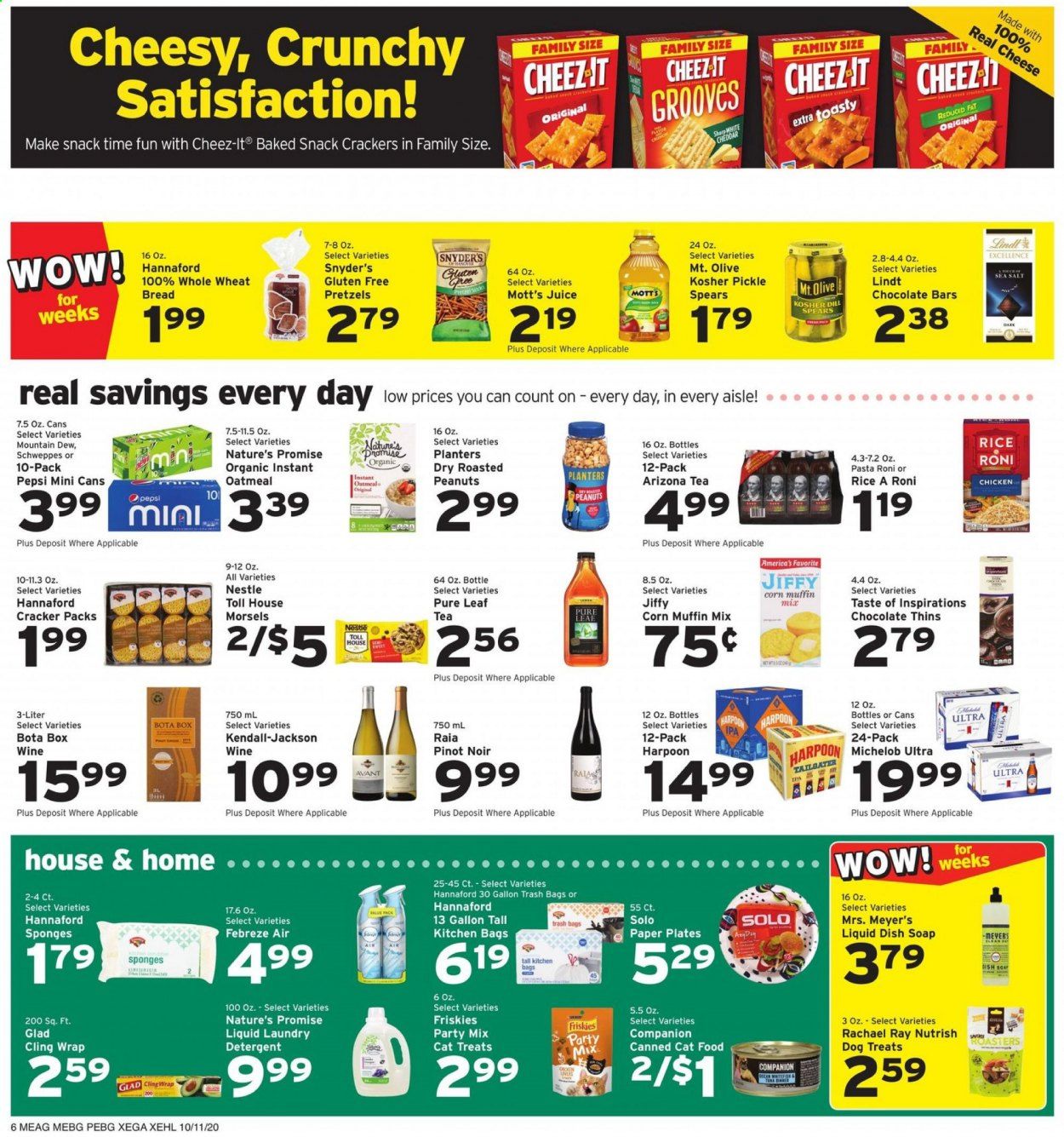 Hannaford (ME) Weekly Ad Flyer October 11 to October 17