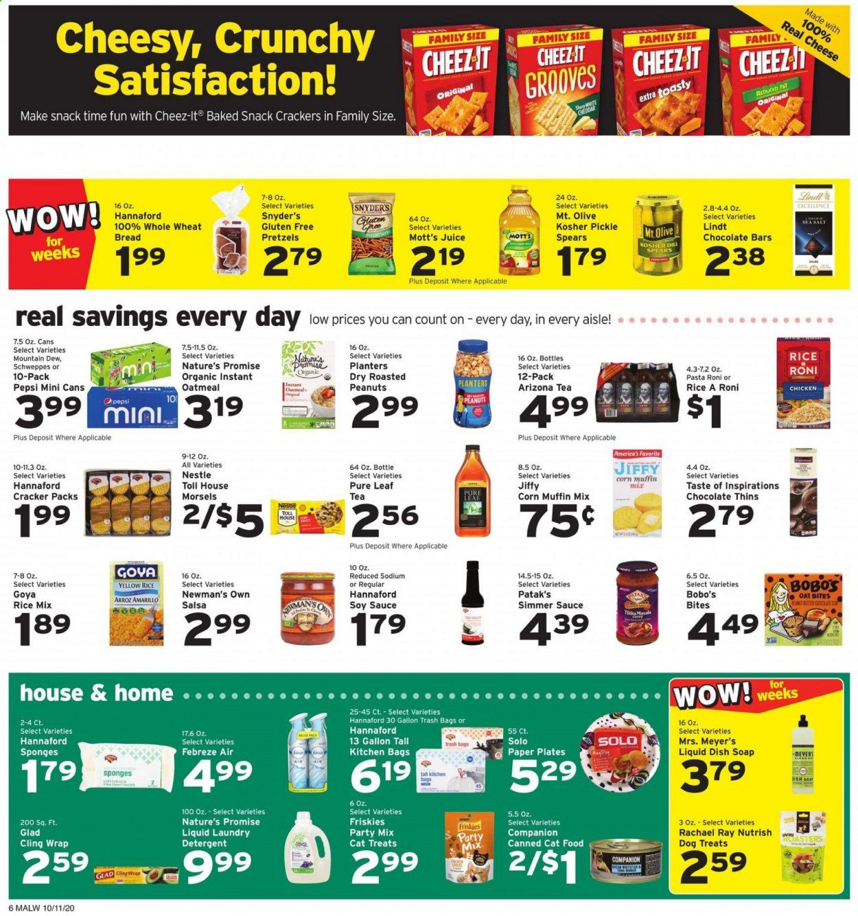 Hannaford (MA) Weekly Ad Flyer October 11 to October 17