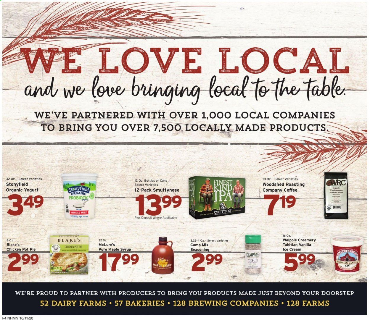Hannaford (NH) Weekly Ad Flyer October 11 to October 17