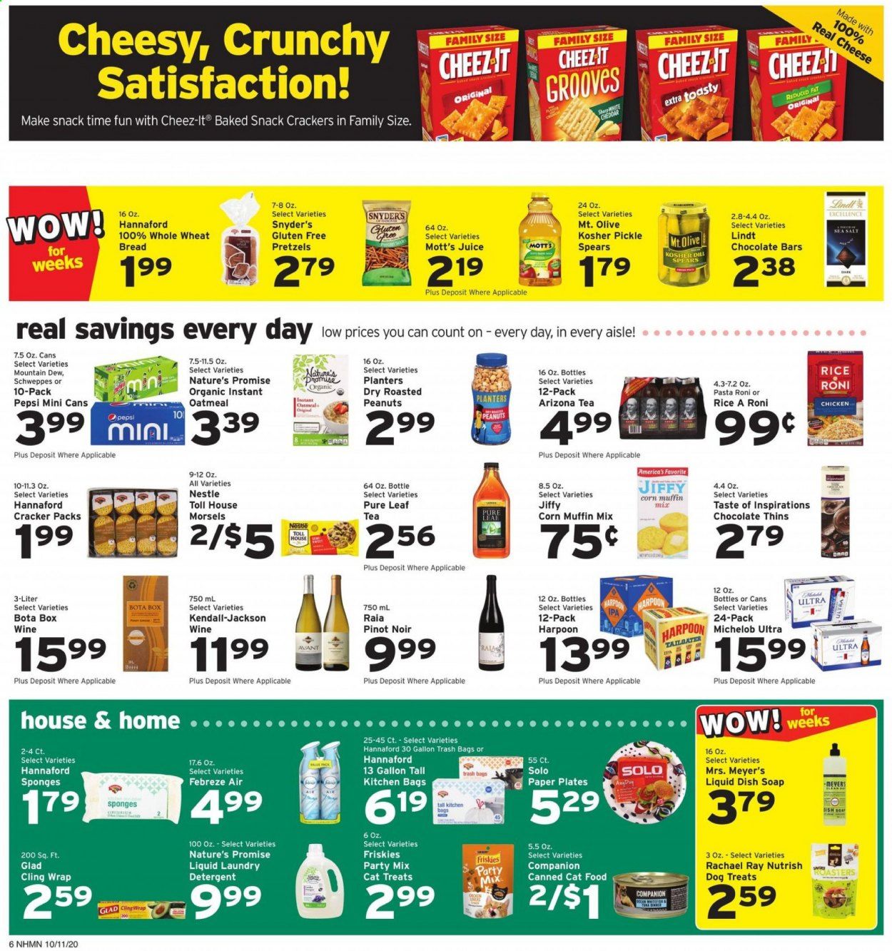 Hannaford (NH) Weekly Ad Flyer October 11 to October 17