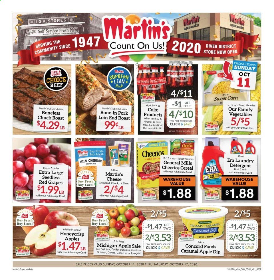 Martin’s Weekly Ad Flyer October 11 to October 17
