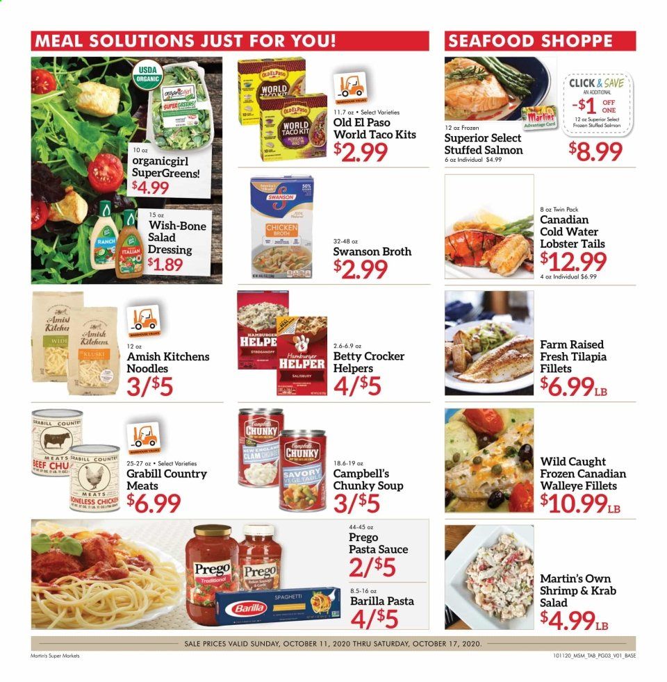 Martin’s Weekly Ad Flyer October 11 to October 17