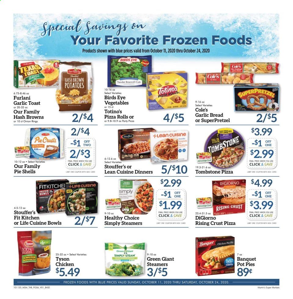 Martin’s Weekly Ad Flyer October 11 to October 17