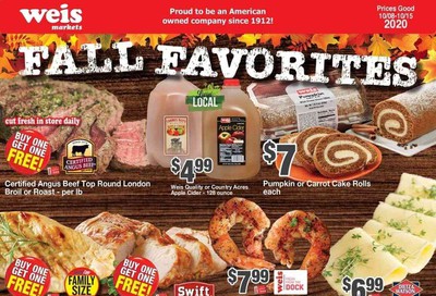 Weis Weekly Ad Flyer October 8 to October 15