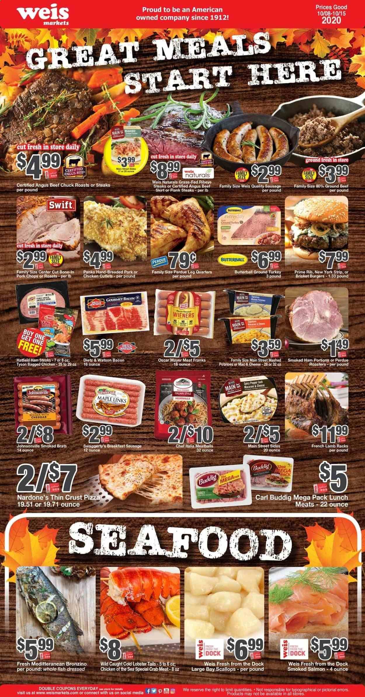 Weis Weekly Ad Flyer October 8 to October 15