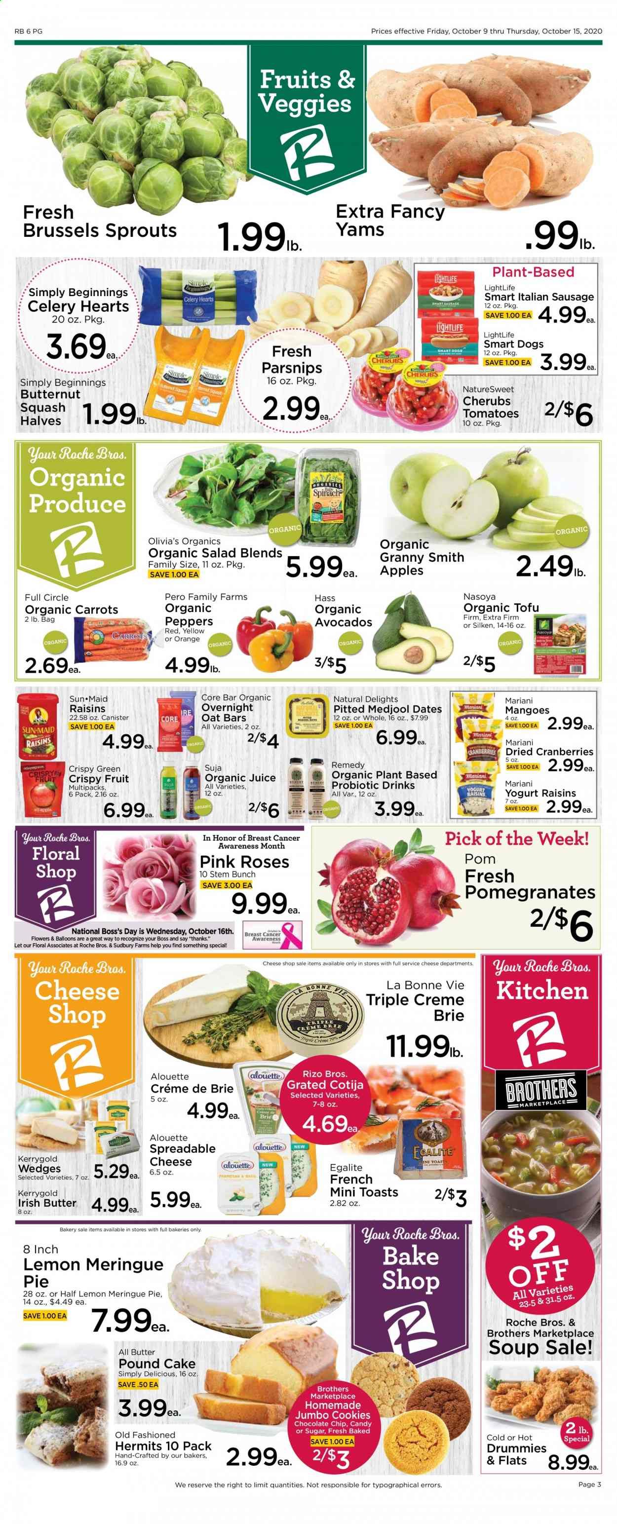 Roche Bros. Weekly Ad Flyer October 9 to October 15