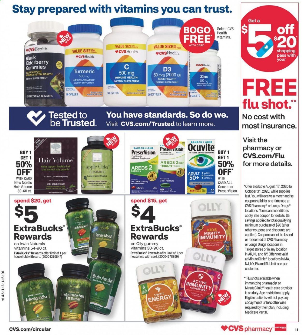 CVS Pharmacy Weekly Ad Flyer October 11 to October 17