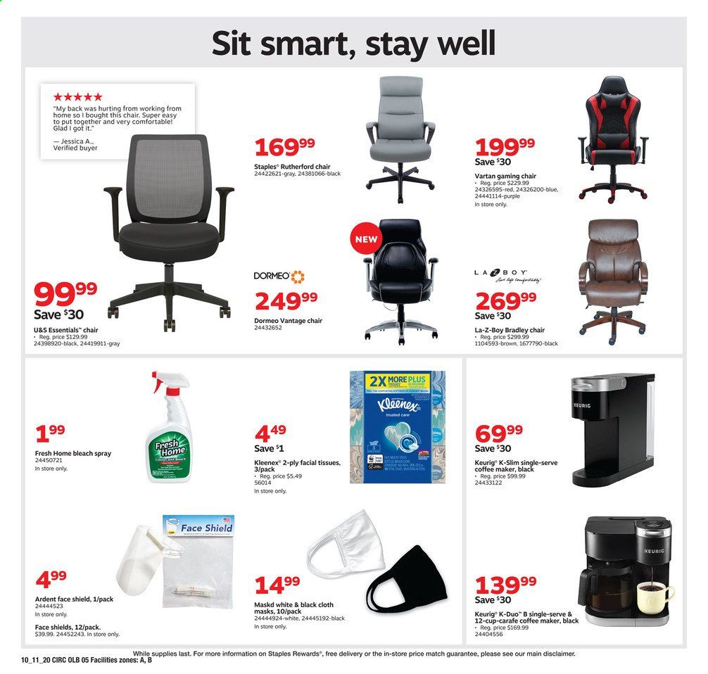 Staples Weekly Ad Flyer October 11 to October 17