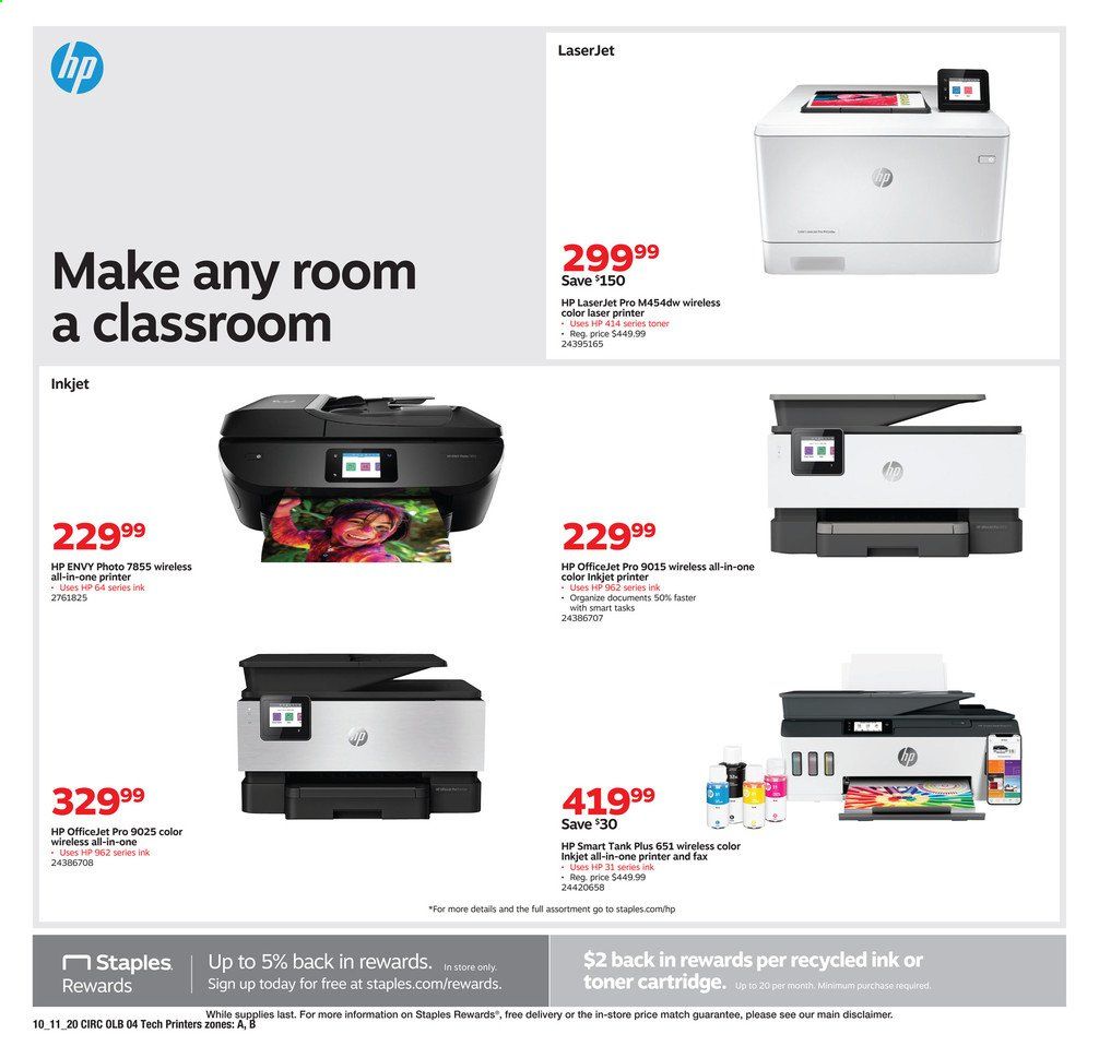 Staples Weekly Ad Flyer October 11 to October 17