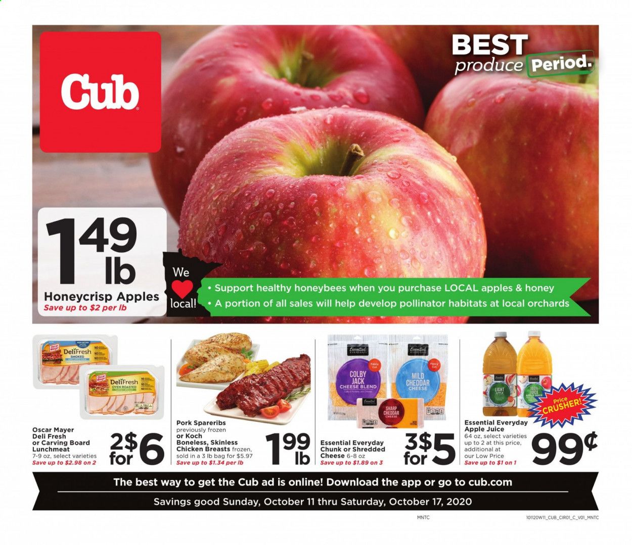 Cub Foods Weekly Ad Flyer October 11 to October 17