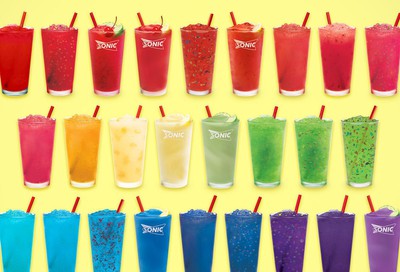 Sonic Introduces Limited Time Only Drinks and Slushes Happy Hour from 2 to 4 pm Daily