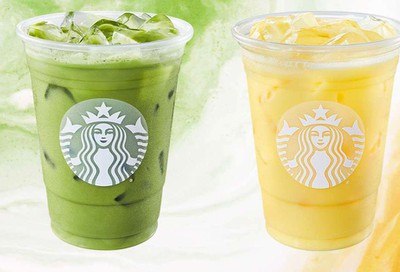 Starbucks Introduces Iced Pineapple Matcha and Iced Golden Ginger Drink at Participating Locations