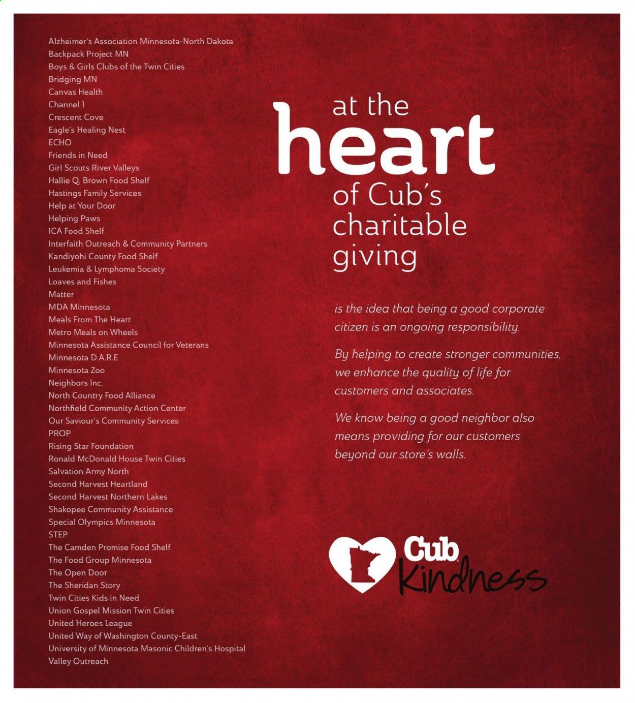 Cub Foods Weekly Ad Flyer October 10 to December 26