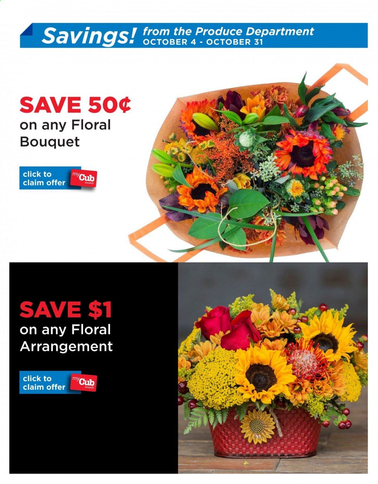 Cub Foods Weekly Ad Flyer October 6 to October 31