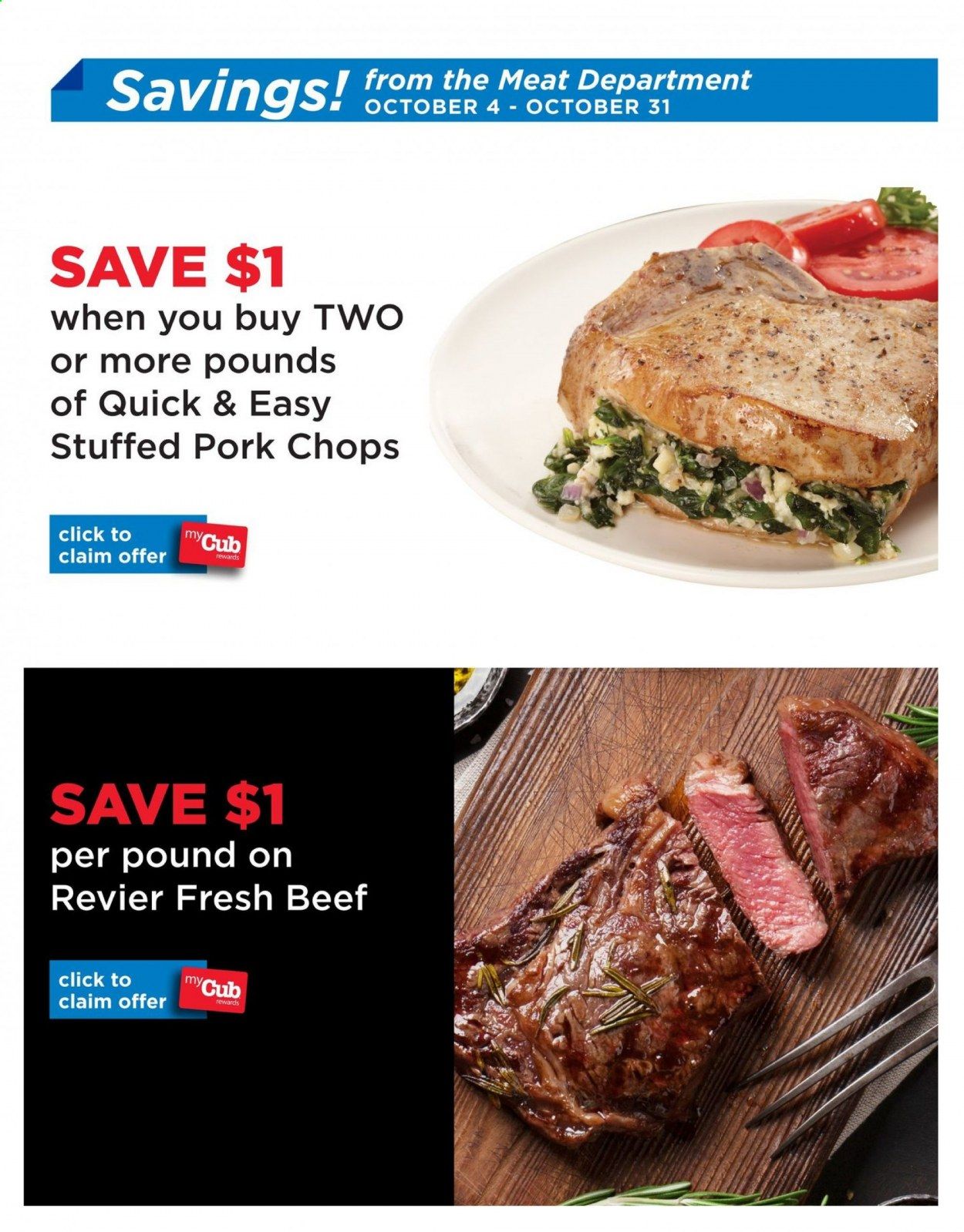 Cub Foods Weekly Ad Flyer October 6 to October 31