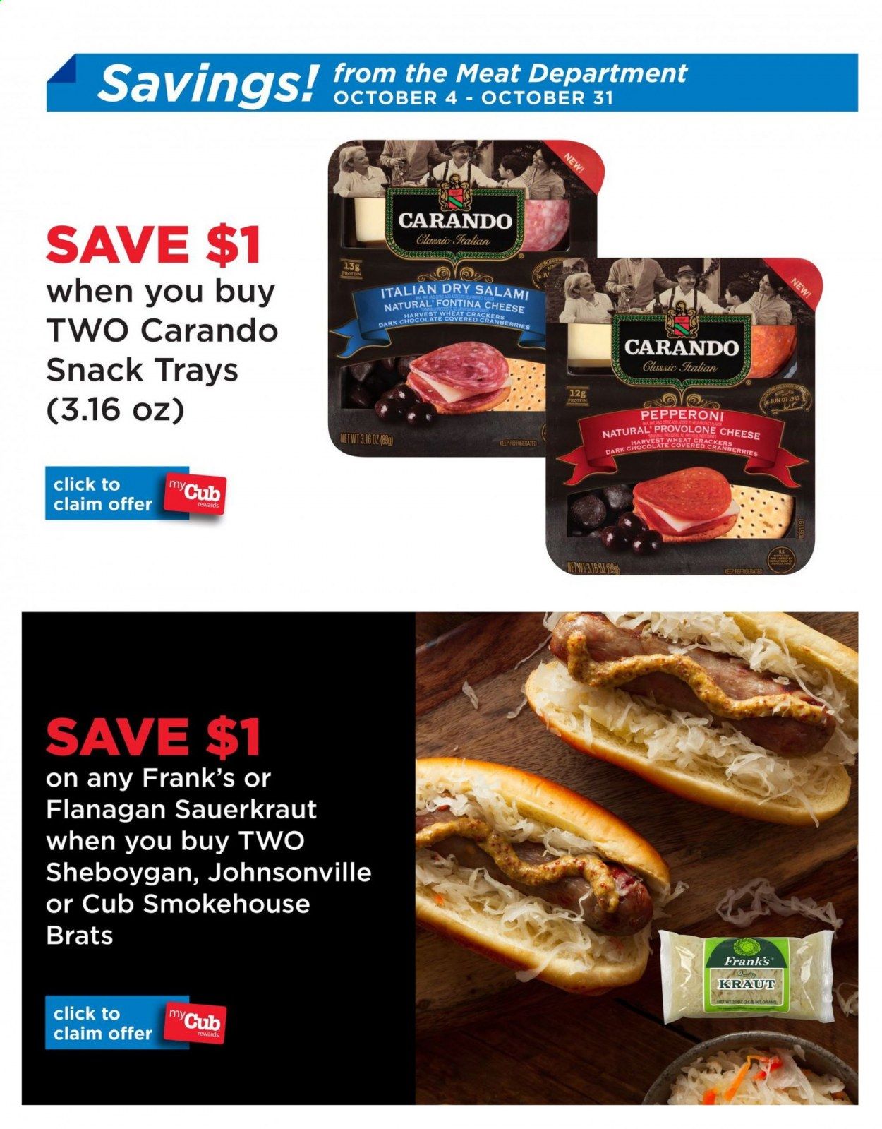 Cub Foods Weekly Ad Flyer October 6 to October 31