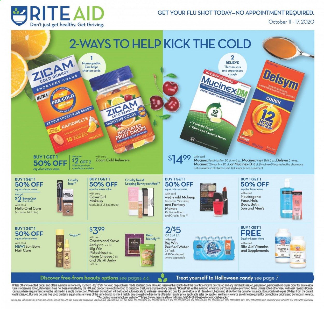 RITE AID Weekly Ad Flyer October 11 to October 17