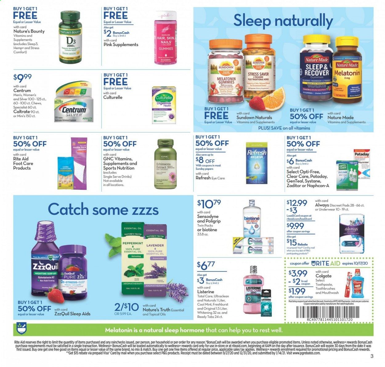 RITE AID Weekly Ad Flyer October 11 to October 17