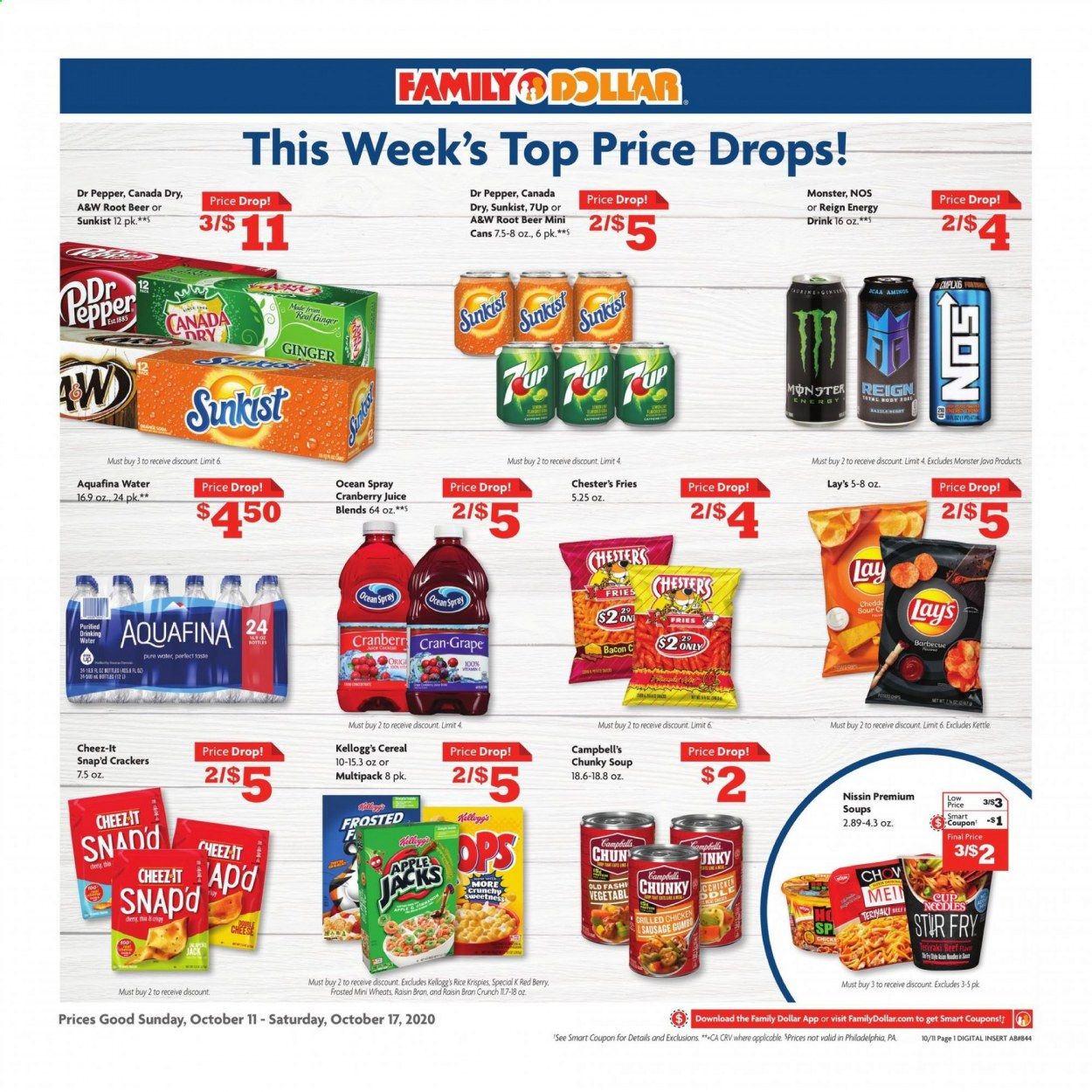 Family Dollar Weekly Ad Flyer October 11 to October 17