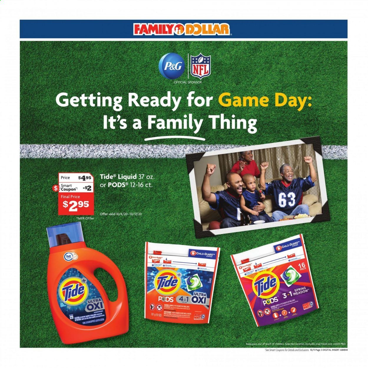 Family Dollar Weekly Ad Flyer October 11 to October 17