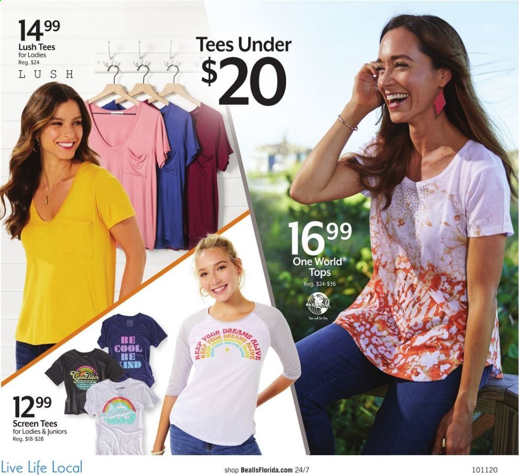 Bealls Florida Weekly Ad Flyer October 11 to October 17