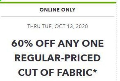 JOANN Weekly Ad Flyer October 11 to October 13